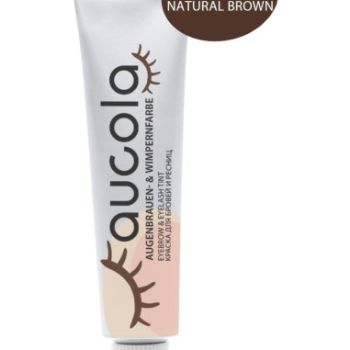 AUCOLA BARVA za obrvi in trepalnice rjava 15ml