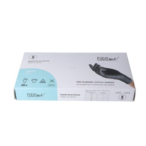 LATEKS rokavice ČRNE M